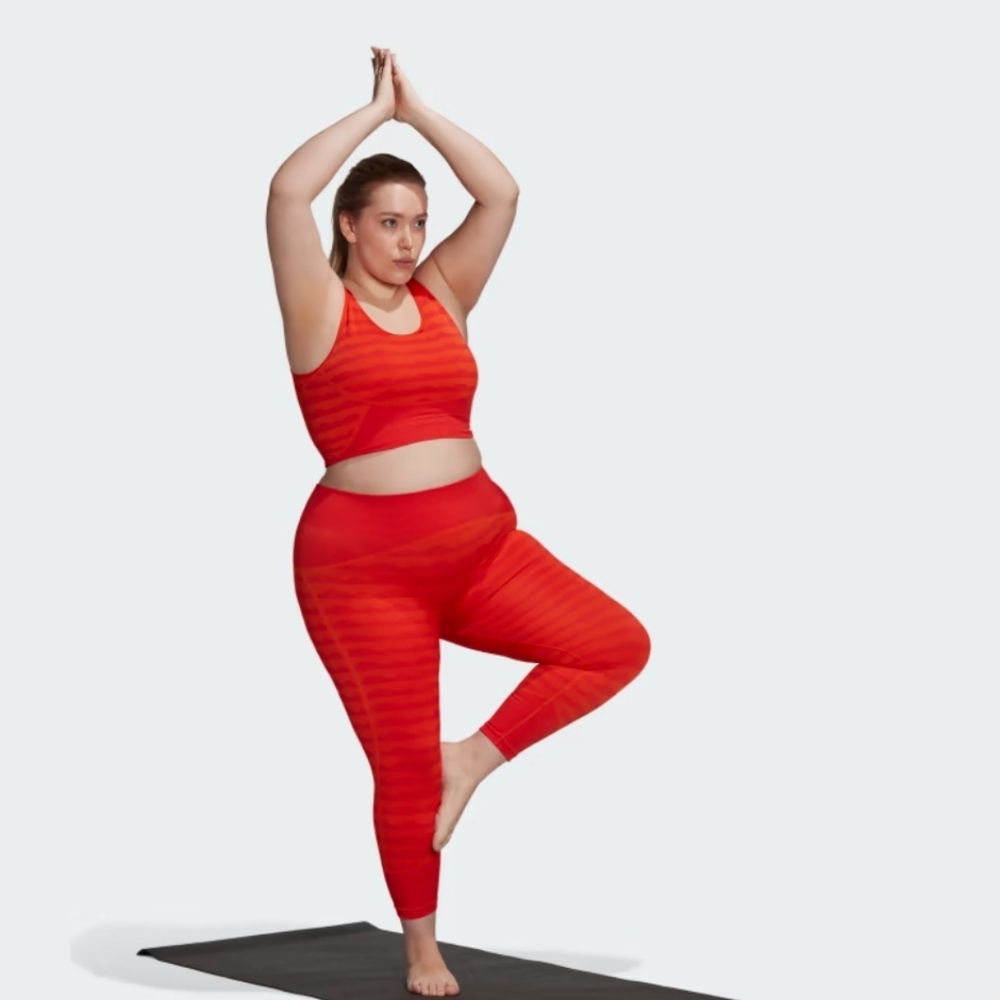 ADIDAS SEAMLESS TIGHTS AND STUDIO BRA SET DESIGNED WITH MARIMEKKO